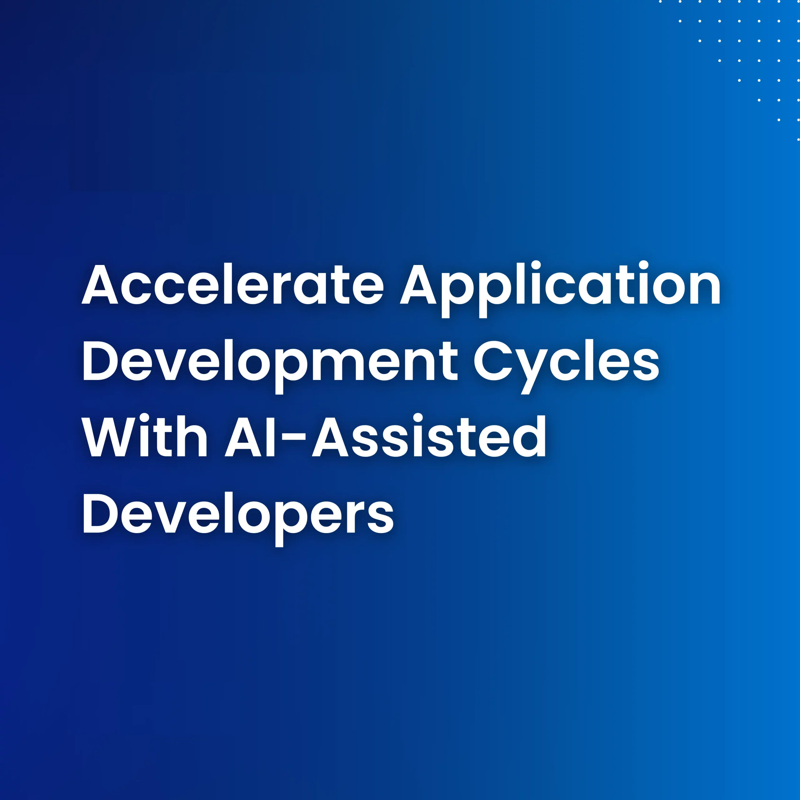 Application development services