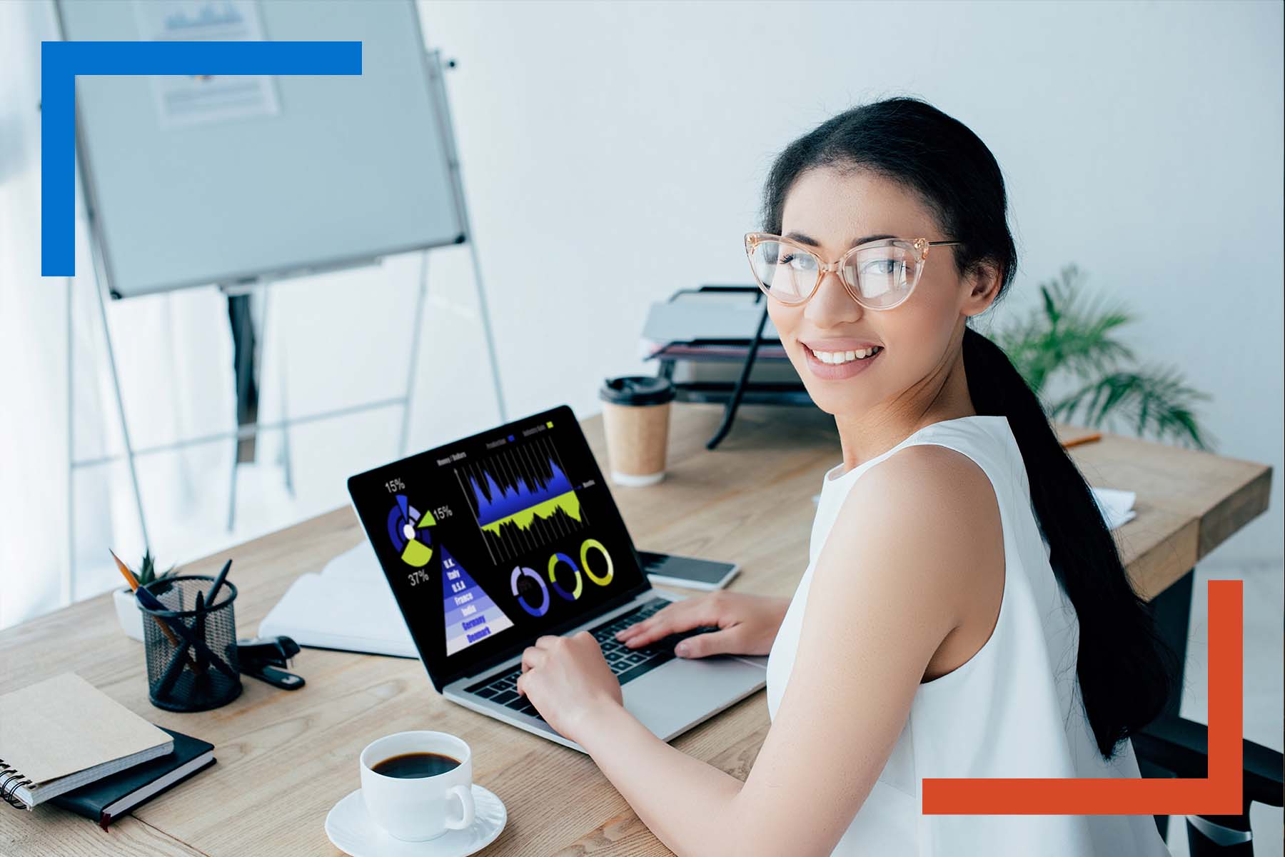 Dashboard illustrating real-time analytics with streaming charts updating instantly